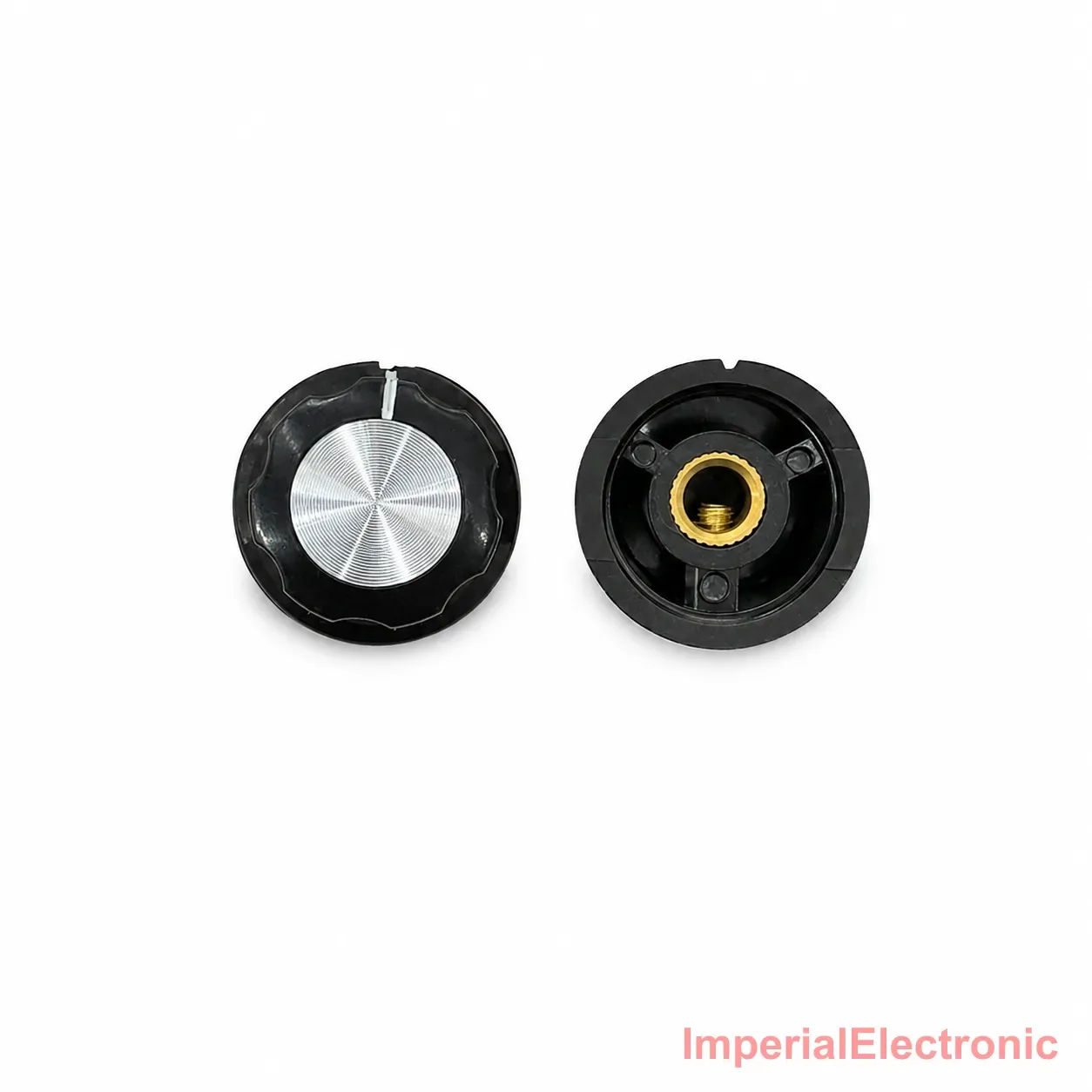 Potentiometer Control Knob 28mm Low-Profile (MF-A03) — Generic