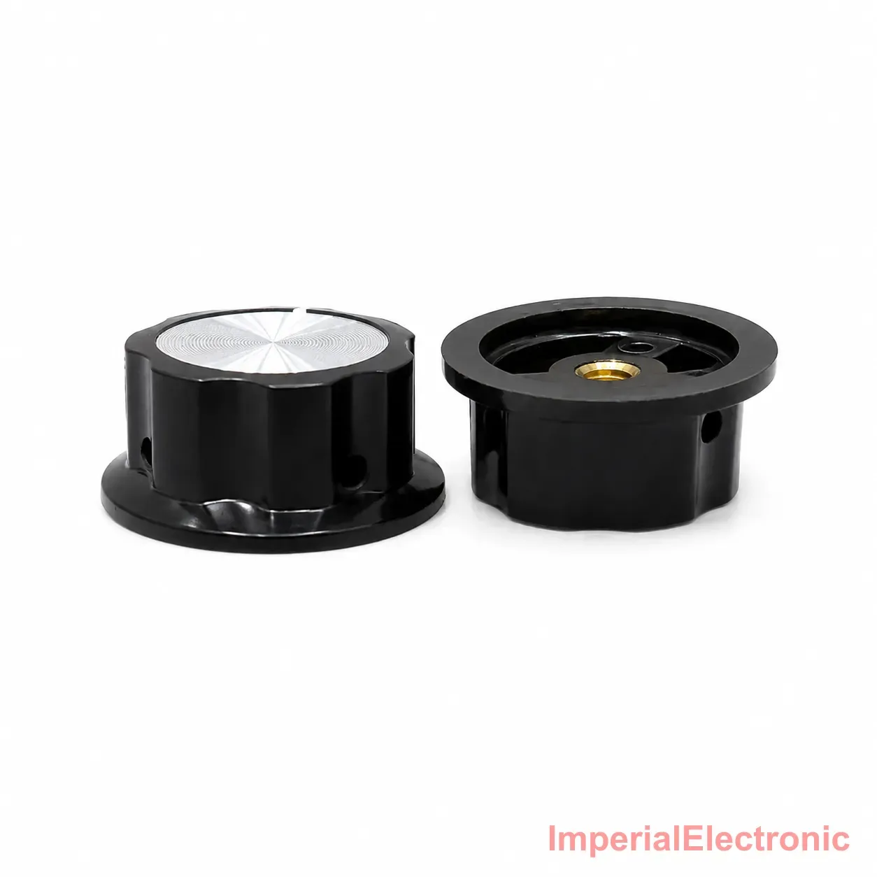 Potentiometer Control Knob 45mm Dual-Screw (MF-A05) — Generic