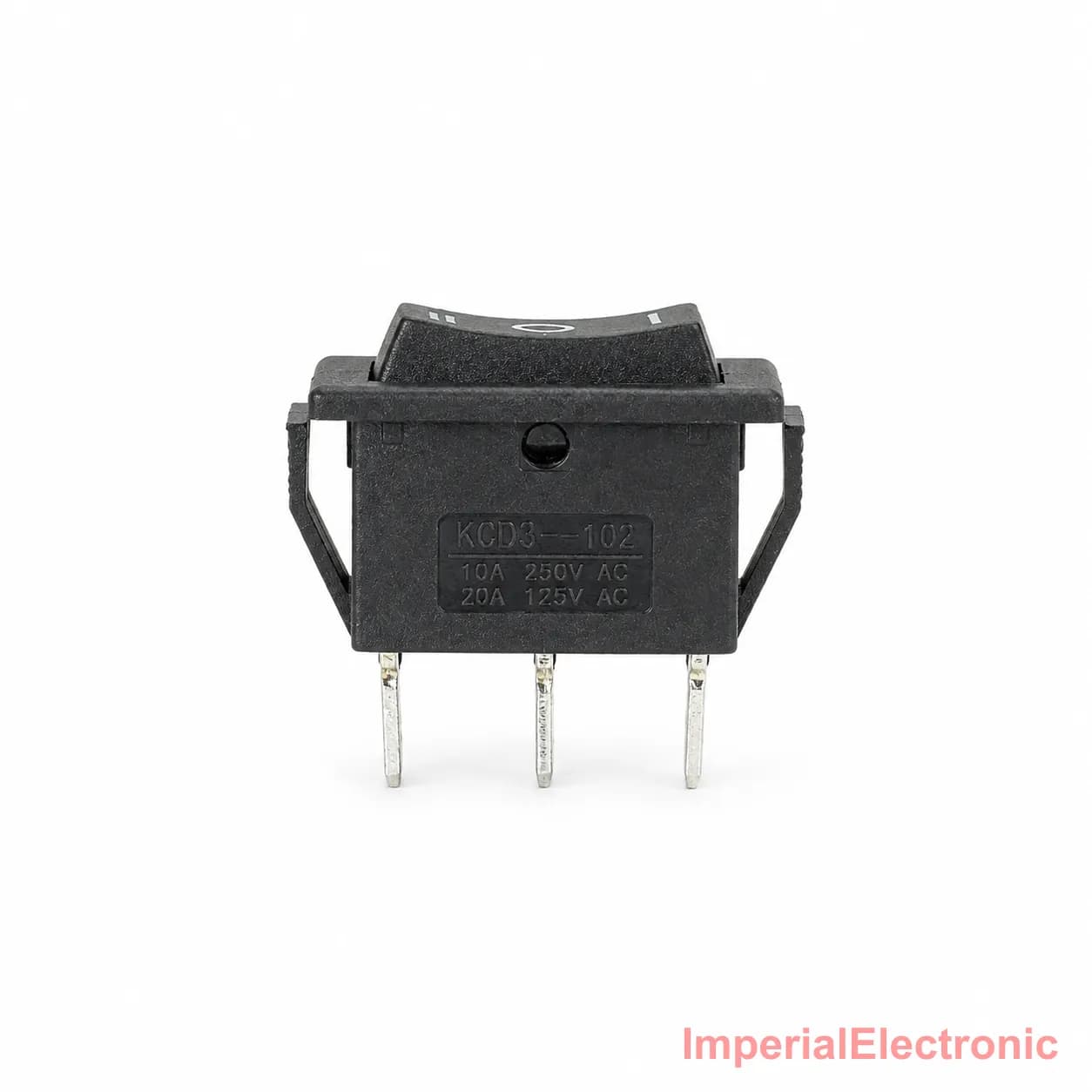 KCD3-102 Rocker Switch 3-Pin On/Off/On Centre Off — Generic