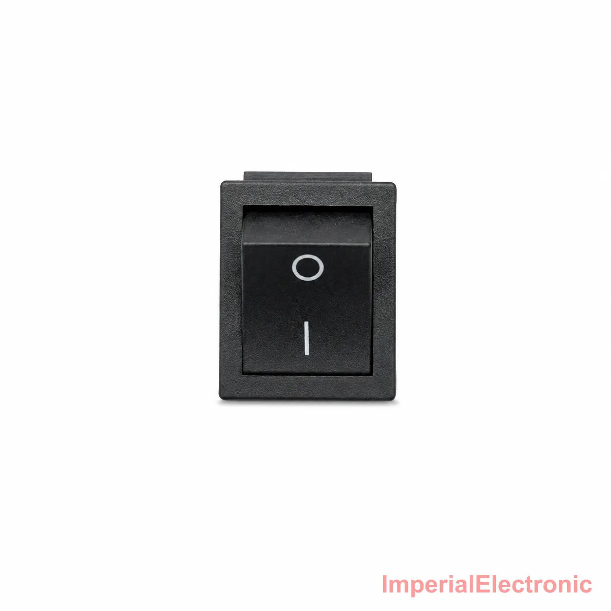 KCD-4 Rocker Switch 4-Pin On/Off Black (DPST) — Generic