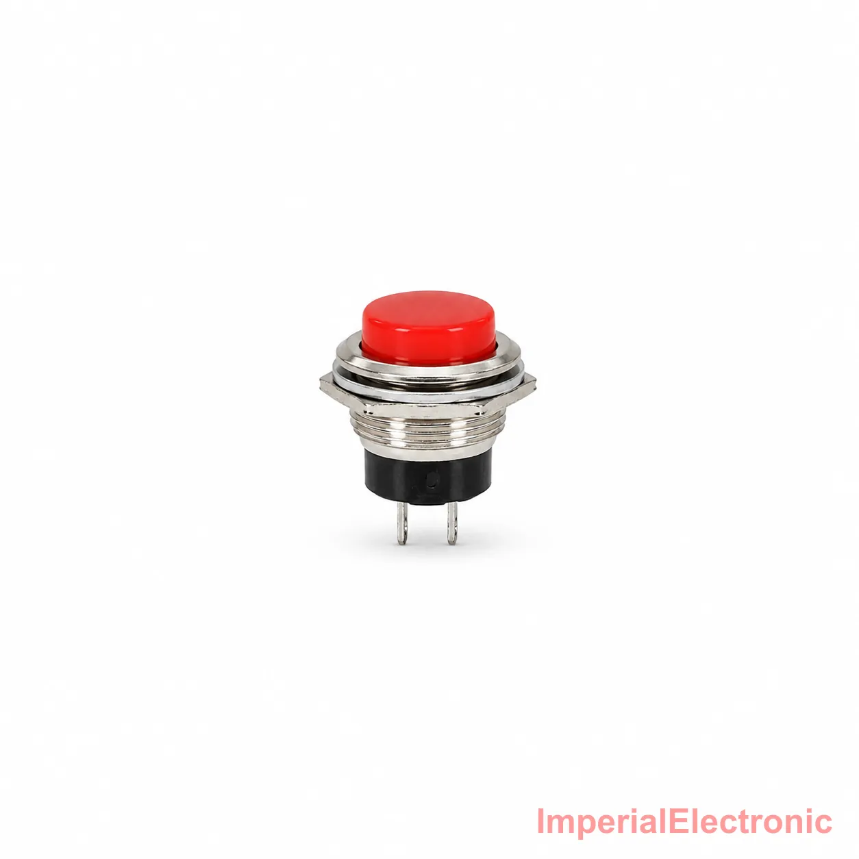 Metal Push Button Switch 16mm (Momentary, 2-Pin) — Generic