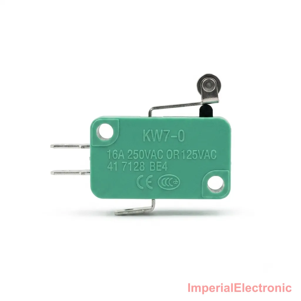 MicroSwitch Green SPDT Medium Size (KW7-3) — SIMTEC