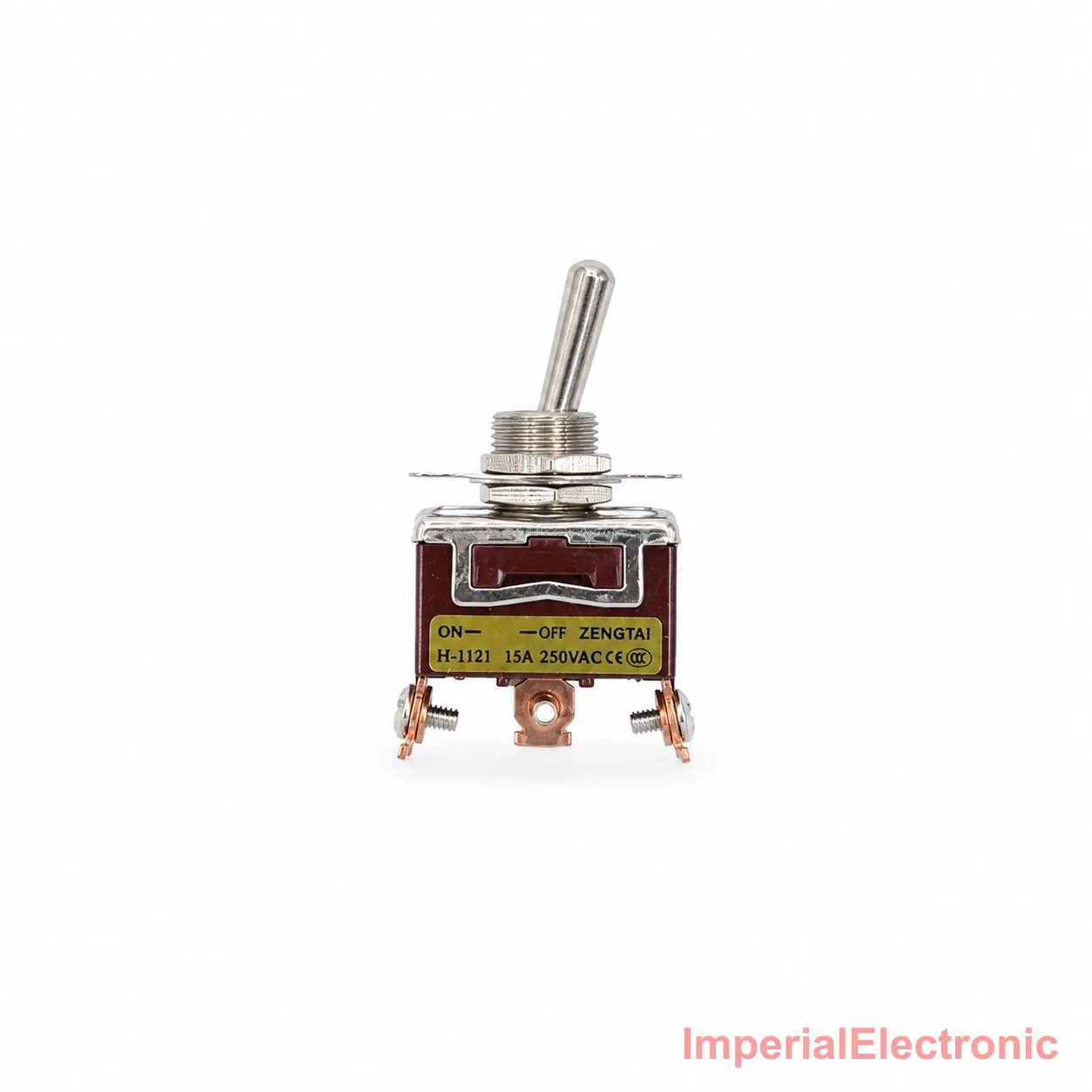 Toggle Switch 3-Pin SPDT On-On (ZENGTAI H-1121) — ZENGTAI