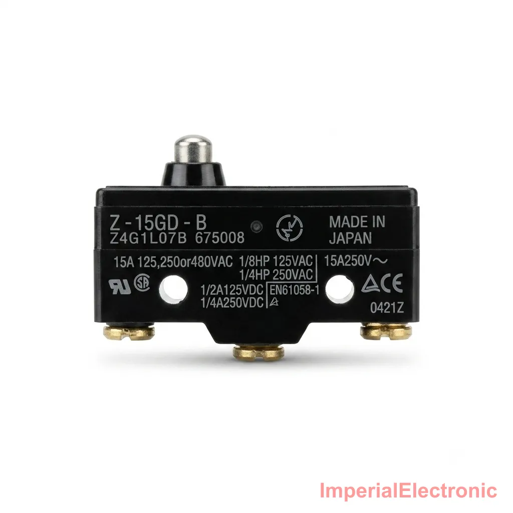 Basic Limit Switch (Z-15GD-B) — Omron