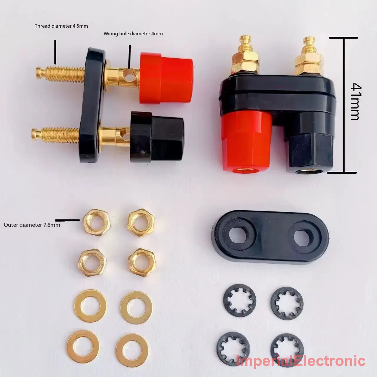 Double Banana Socket 4mm — Generic