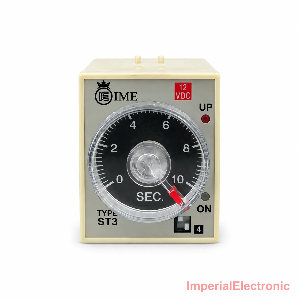 ST3P A-B Analogue On-Delay Timer Relay 12V DC (8-Pin, IME) — IME