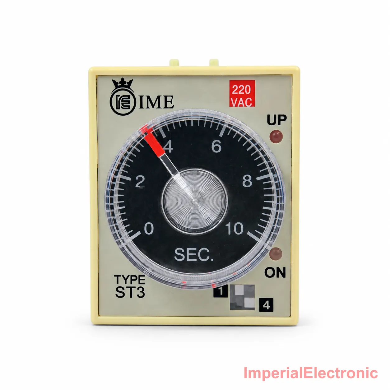 ST3P A-B Analogue On-Delay Timer Relay 220V AC (8-Pin, IME) — IME